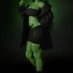 Poupée sexuelle réaliste, petite taille, corps vert, bonnet A, taille 10