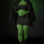 Poupée sexuelle réaliste, petite taille, corps vert, bonnet A, taille 12