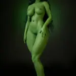 Poupée sexuelle réaliste, petite taille, corps vert, bonnet A, taille 22