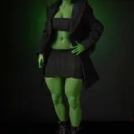 Poupée sexuelle réaliste, petite taille, corps vert, bonnet A, taille 5