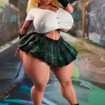 Muñeca sexual realista de busto grande, trasero enorme y cuerpo en forma 7
